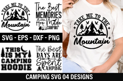 Camping Quotes SVG Design - Camping T-Shirt Design Product Image 1