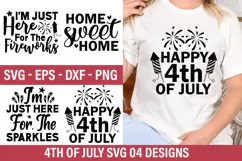 4th Of July SVG Design - 4th Of July T-shirt Design Product Image 1