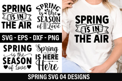 Spring Quotes SVG Design - Spring T-Shirt Design Product Image 1