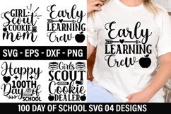 100 Days Of School SVG Design - High Quality File Product Image 1