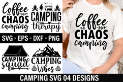 Camping SVG Design - Camping T-Shirt Design Product Image 1