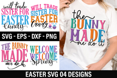 Easter SVG Design - Will Trade Sister for Easter Candy Product Image 1