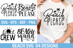 Beach SVG Design - Beach Squad Product Image 1