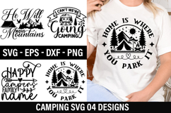 Camping Quotes SVG Design - Camping T-Shirt Design Product Image 1