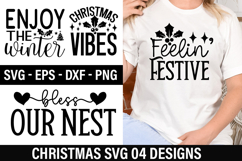 04 Christmas SVG Design - Christmas T-shirt Design Product Image 1