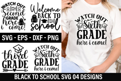Back to School SVG Design - Back to School T-shirt Design Product Image 1