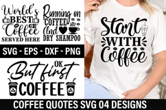 Coffee Quotes SVG Design - World s best coffee served here Product Image 1