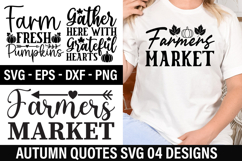 Autumn Quotes SVG Design - Autumn T-Shirt Design Product Image 1