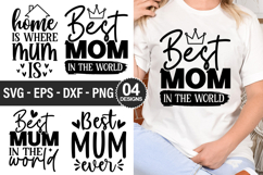 Mom Quotes Design - Mother&#039;s Day T-shirt Design Product Image 1