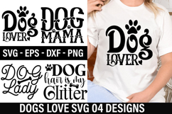 Dog Love SVG Design - Dog Mama Product Image 1