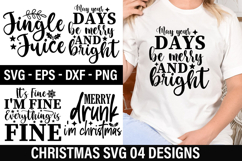 Christmas SVG Design -May your days be merry and bright Product Image 1