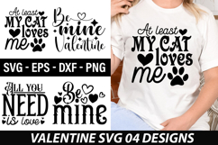 Valentine's Day SVG Design - All you need is love Product Image 1