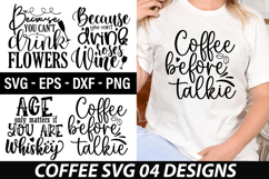 Coffee Quotes SVG Design - Age Only Matters If You Are Whisk Product Image 1