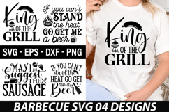 Barbecue SVG Design - May i suggest the sausage Product Image 1