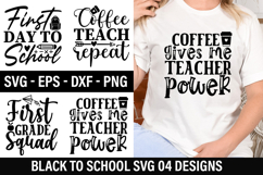 Back to School SVG Design - Back to School T-shirt Design Product Image 1