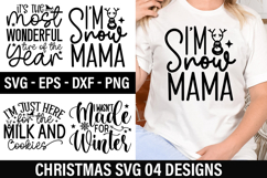 04 Christmas SVG Design - Christmas T-shirt Design Product Image 1