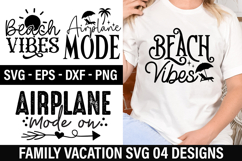 Family Vacation SVG Design - Airplane Mode Product Image 1