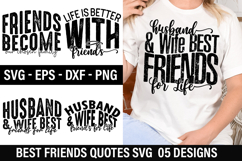 Best Friends SVG Design - Husband &amp; Wife Best Friends For Li Product Image 1