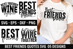Best Friends SVG Design - Best Friends Wine Together Product Image 1