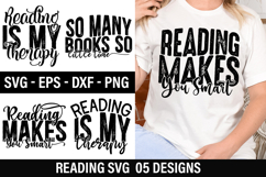 Reading SVG Design - So Many Books so Little Time Product Image 1