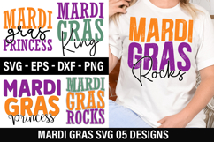 Mardi Gras SVG Design - Mardi Gras Princess Product Image 1