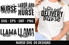 Nurse SVG Design - My Favorite Nurse Calls Me Mom Product Image 1