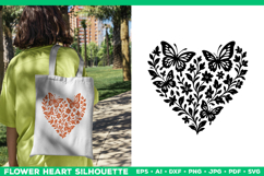 Bundle of Butterfly Heart SVG Designs, Butterfly Cut Files Product Image 4