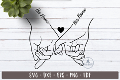 Holding Hands | Couple Hands | Love sign design Product Image 2
