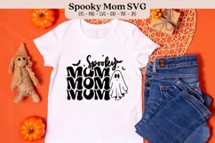 Spooky Mom Halloween SVG PNG JPG PDF EPS DXF Product Image 1