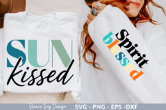 Sun Kissed - Customizable SVG Craft Design for DIY Projects Product Image 1
