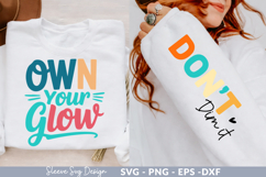 Customizable 'Glow in the Dark' SVG Craft Designs for DIY Product Image 1