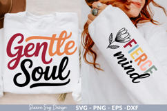 Gentle Soul - Customizable SVG Design for Shirts and Crafts Product Image 1