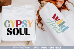 Gypsy Soul SVG Craft Designs for DIY Projects Product Image 1