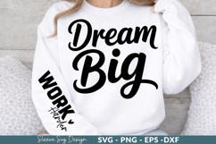 Dream Big Work - Customizable SVG Design for Apparel Product Image 1