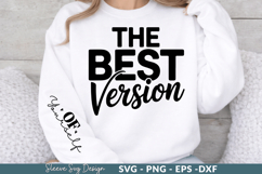 The Best Version - Premium SVG Design Bundle for Crafting Product Image 1
