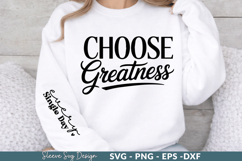"Choose Gratefulness" SVG Design for T-Shirt and Craft SVG Product Image 1