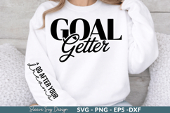 Goal Getter - Customizable SVG Design for DIY Crafts Product Image 1