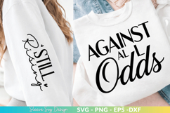 Against Odds SVG Design for Custom Crafting and Printing Product Image 1