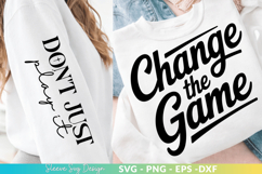 Change Game Sleeve SVG Design for DIY Crafts Product Image 1