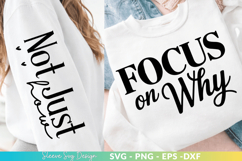 Focus on What Matters SVG Craft Design for DIY Projects Product Image 1