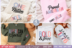 Patriotic 4th of July Sleeve SVG Designs,patriotic sleeve Product Image 1