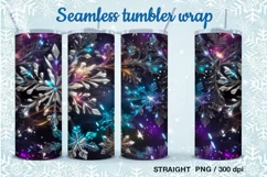 Christmas vibe Tumbler Sublimation, 20 oz Seamless Product Image 1