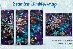 Christmas vibe Tumbler Sublimation, 20 oz Seamless Product Image 2