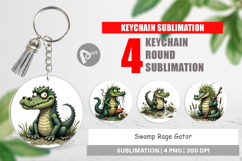 Keychain Swamp Gator Product Image 1