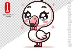 Swan Clipart- PNG File Product Image 1