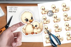 Swan Mother&#039;s Day Sticker Product Image 1