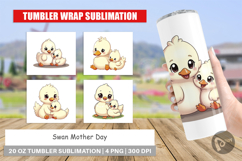 Tumbler Swan Mother&#039;s Day Product Image 1