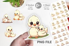 Swan Mother's Day Sticker Product Image 1