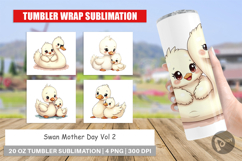 Tumbler Swan Mother&#039;s Day Product Image 1