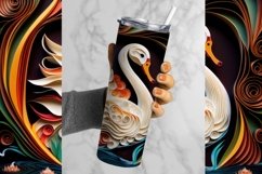 Swan Tumbler Wrap, 20 oz tumbler wrap, Swan png, Swan Tumbler Wrap